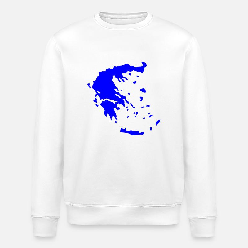 Griechenland - Stanley/Stella Unisex Bio-Sweatshirt ROLLER - Weiß