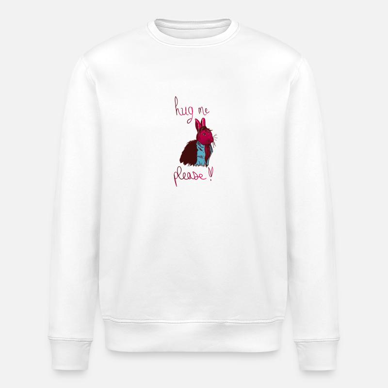Hug me - Sweat bio ROLLER Stanley/Stella Unisexe - blanc