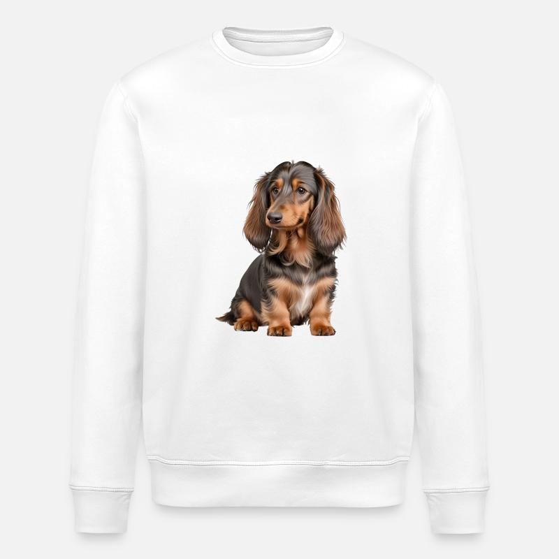 Teckel - Sweat bio ROLLER Stanley/Stella Unisexe - blanc