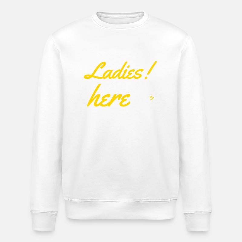 Mesdames, le paradis est là ! - Sweat bio ROLLER Stanley/Stella Unisexe - blanc