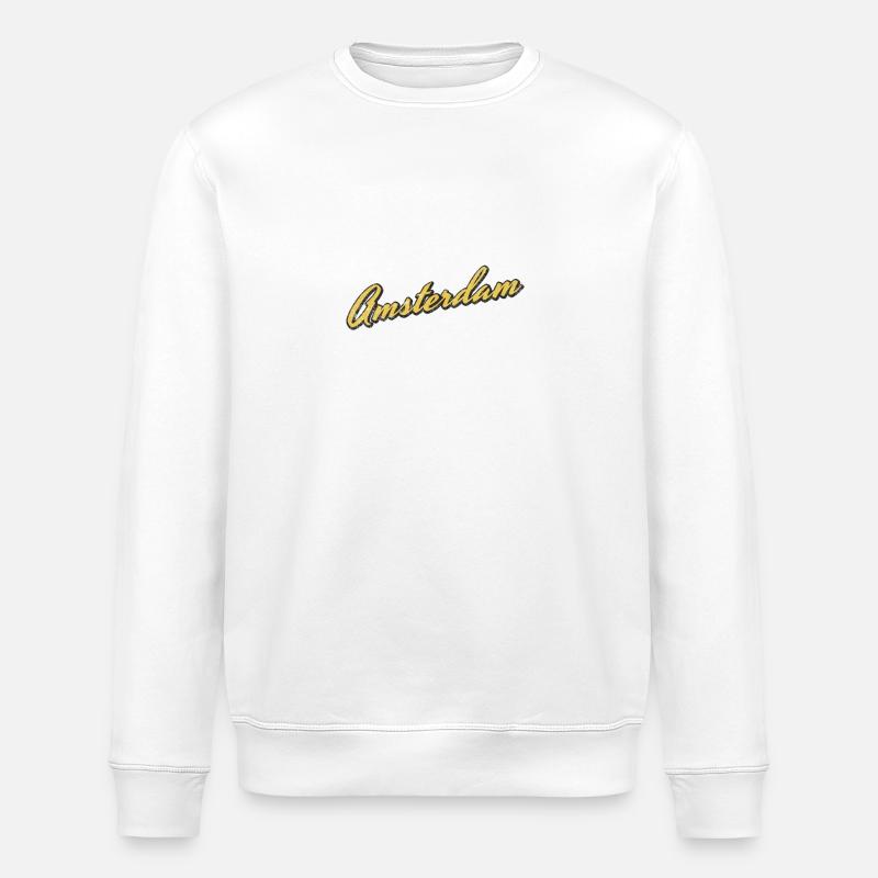 Amsterdam - Sweat bio ROLLER Stanley/Stella Unisexe - blanc
