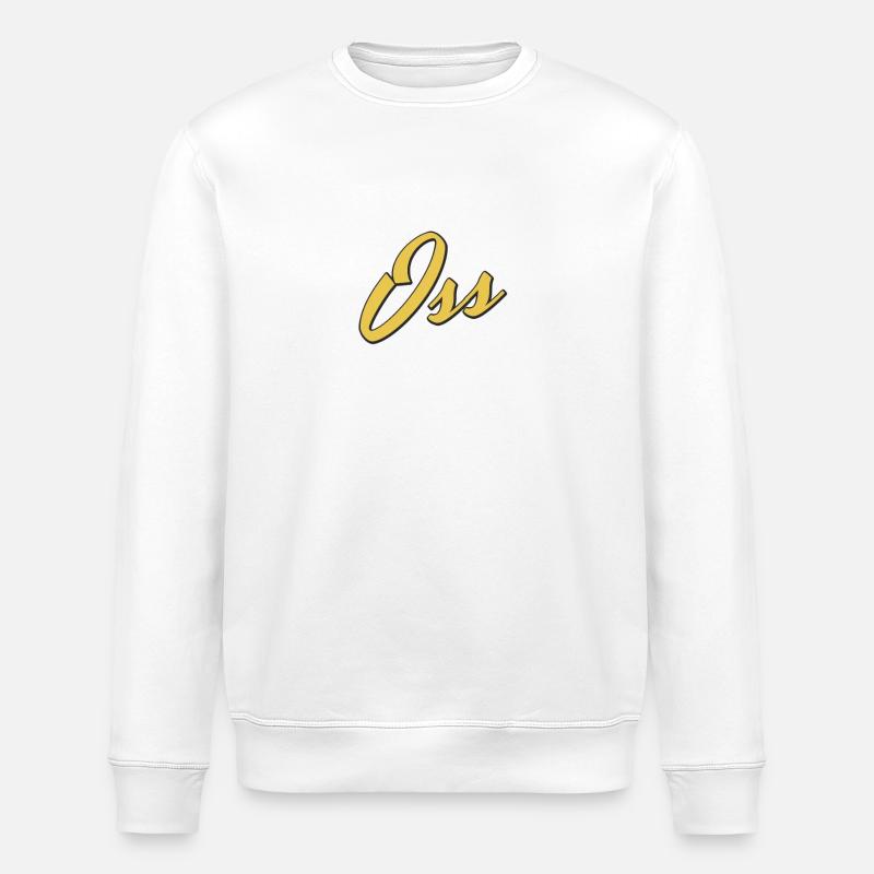 Oss - Sweat bio ROLLER Stanley/Stella Unisexe - blanc