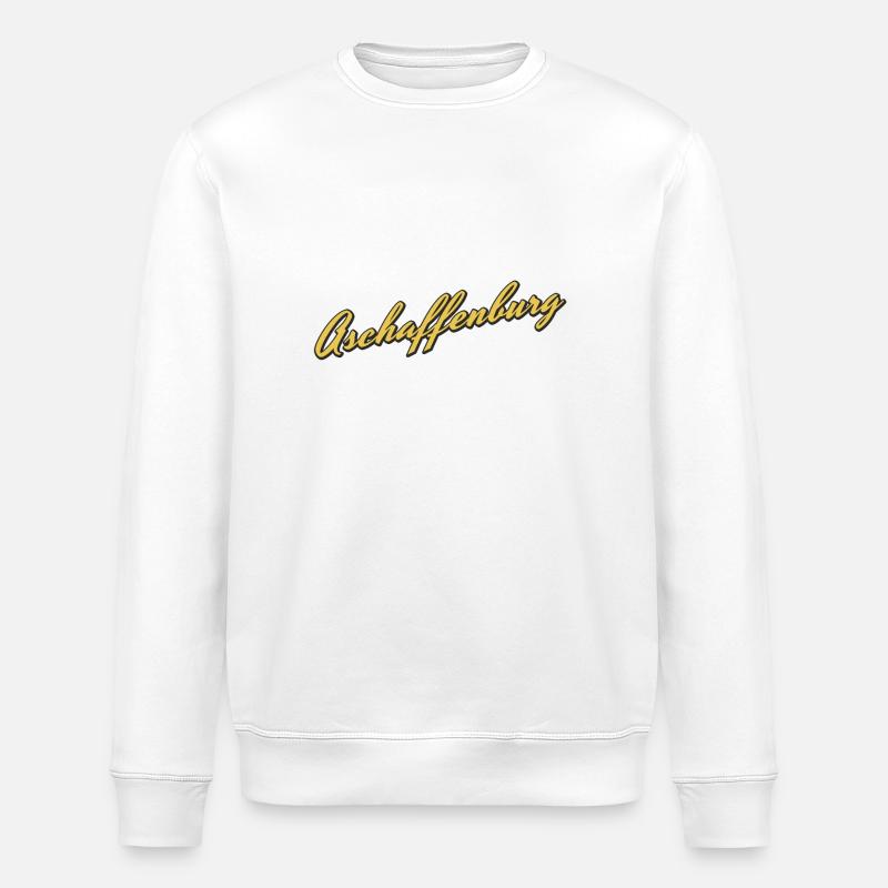 Aschaffenburg - Stanley/Stella Unisex Bio-Sweatshirt ROLLER - Weiß