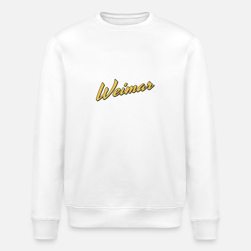 Weimar - Stanley/Stella Unisex Bio-Sweatshirt ROLLER - Weiß