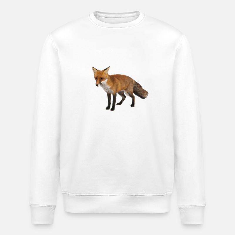 Fuchs - Stanley/Stella Unisex Bio-Sweatshirt ROLLER - Weiß