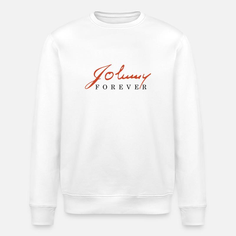 t shirt johnny hallyday - Sweat bio ROLLER Stanley/Stella Unisexe - blanc