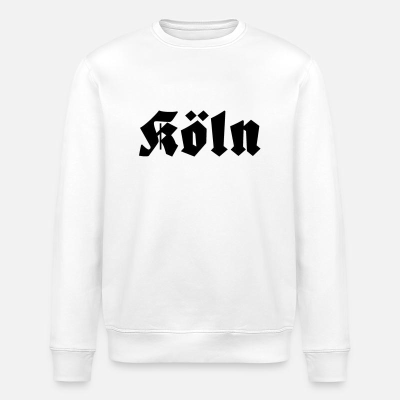 Köln - Stanley/Stella Unisex Bio-Sweatshirt ROLLER - Weiß