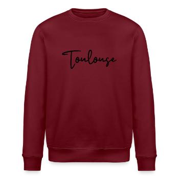 Toulouse France - Stanley/Stella Unisex Bio-Sweatshirt ROLLER - Weiß - Vorne - Nik (191cm)