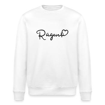 Rügen Herzschlag - Stanley/Stella Unisex Bio-Sweatshirt ROLLER - Weiß - Vorne - Nik (191cm)