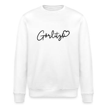 Görlitz Herzschlag - Stanley/Stella Unisex Bio-Sweatshirt ROLLER - Weiß - Vorne - Nik (191cm)