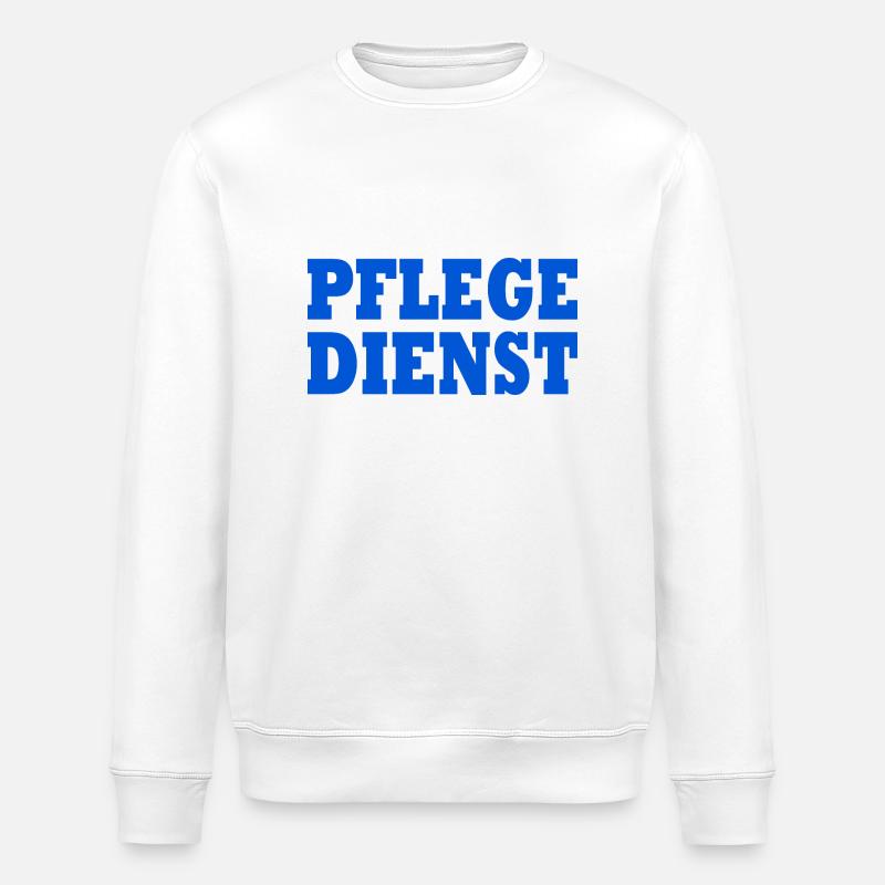 Nursing - Stanley/Stella ROLLER Unisex Organic Sweatshirt - white