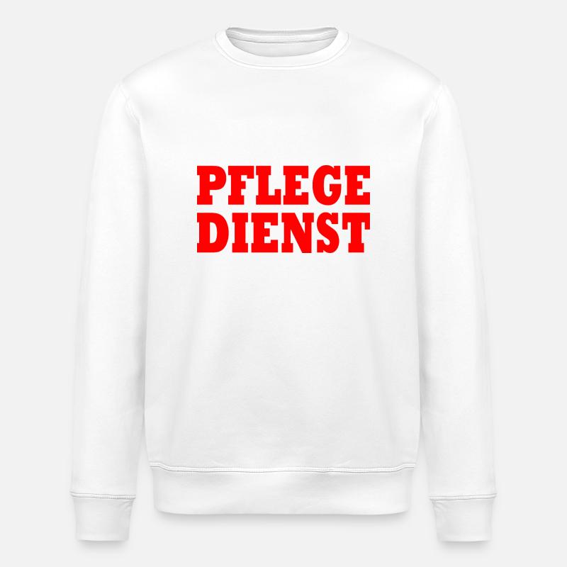 Nursing - Stanley/Stella ROLLER Unisex Organic Sweatshirt - white