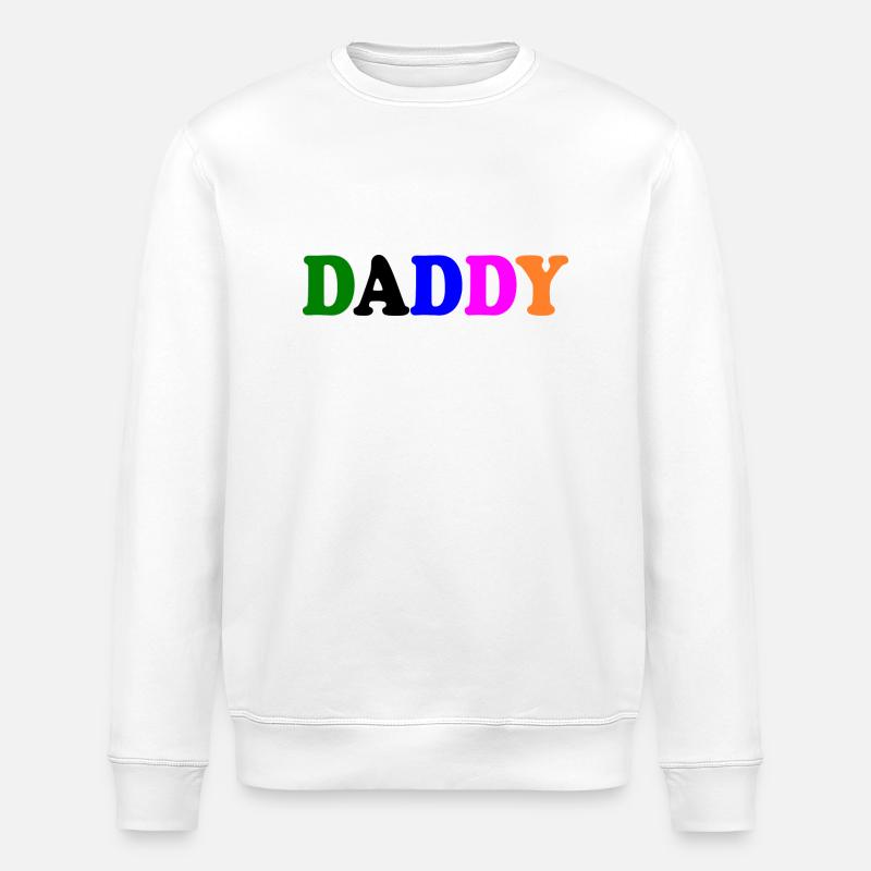 Daddy - Stanley/Stella Unisex Bio-Sweatshirt ROLLER - Weiß