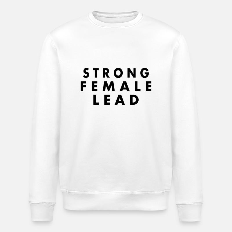 Strong female lead - Stanley/Stella Unisex Bio-Sweatshirt ROLLER - Weiß