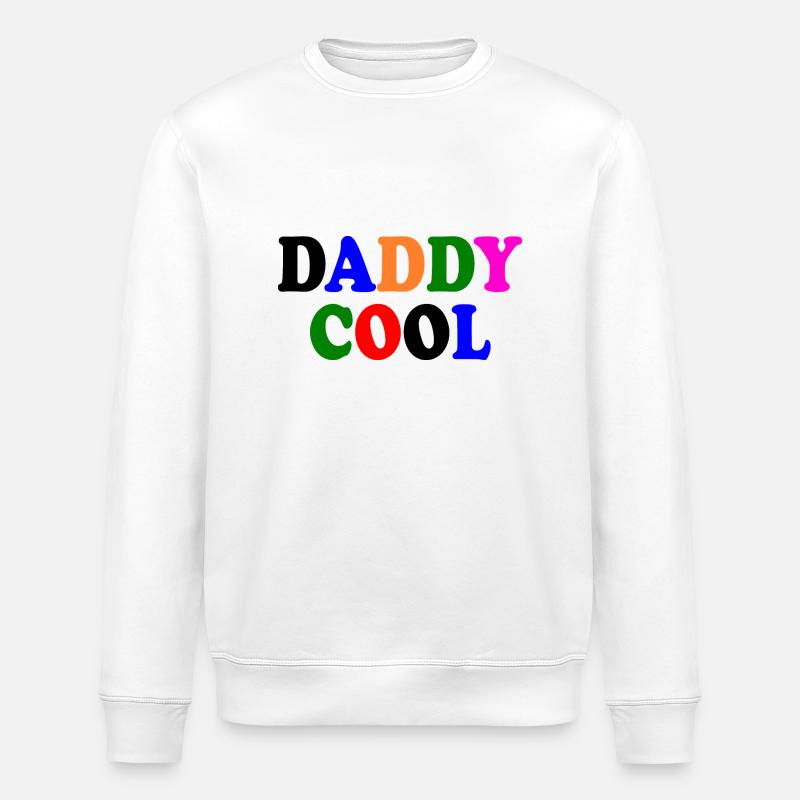 Daddy cool - Stanley/Stella Unisex Bio-Sweatshirt ROLLER - Weiß