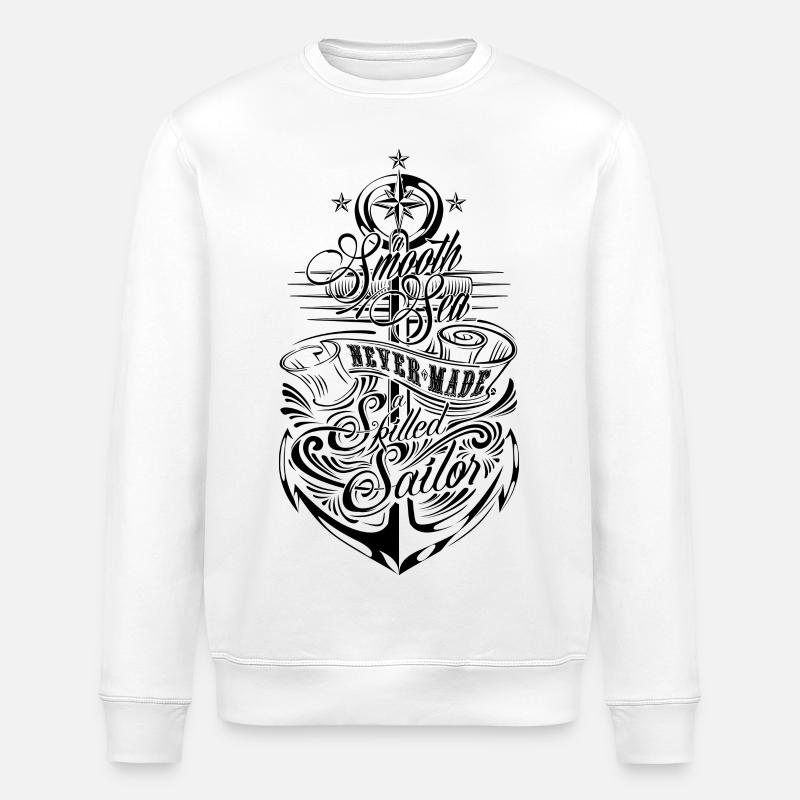 Anchor - Sweat bio ROLLER Stanley/Stella Unisexe - blanc