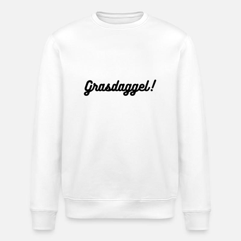 Grasdaggel - Stanley/Stella Unisex Bio-Sweatshirt ROLLER - Weiß