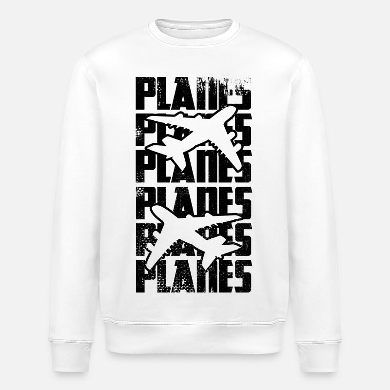 Aéronef - Sweat bio ROLLER Stanley/Stella Unisexe - blanc