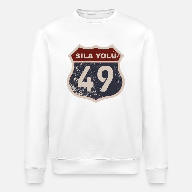 Muş - Stanley/Stella Unisex Bio-Sweatshirt ROLLER - Weiß