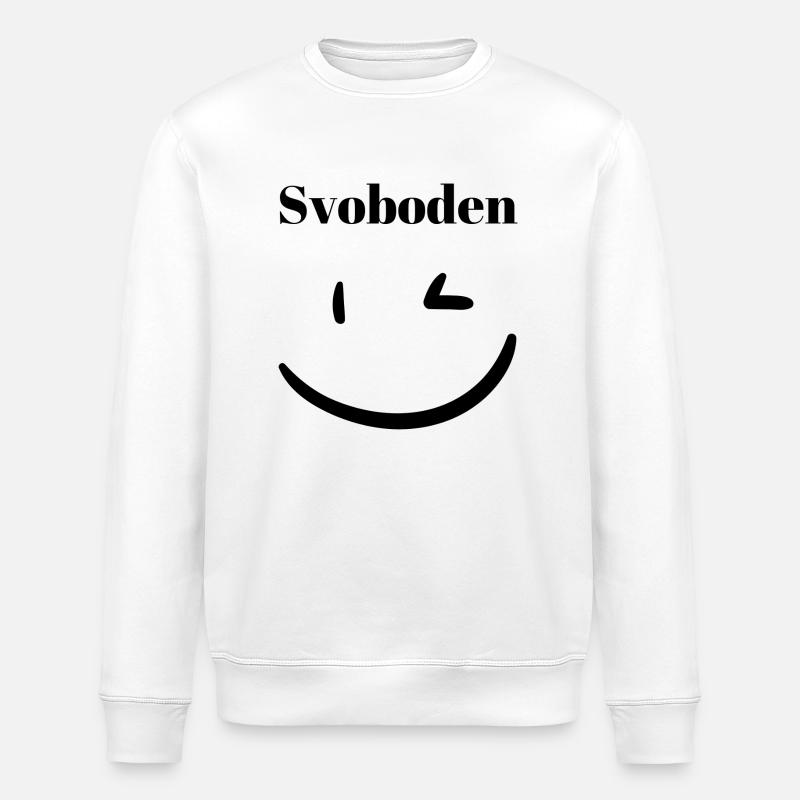 Svoboden - Stanley/Stella Unisex Bio-Sweatshirt ROLLER - Weiß