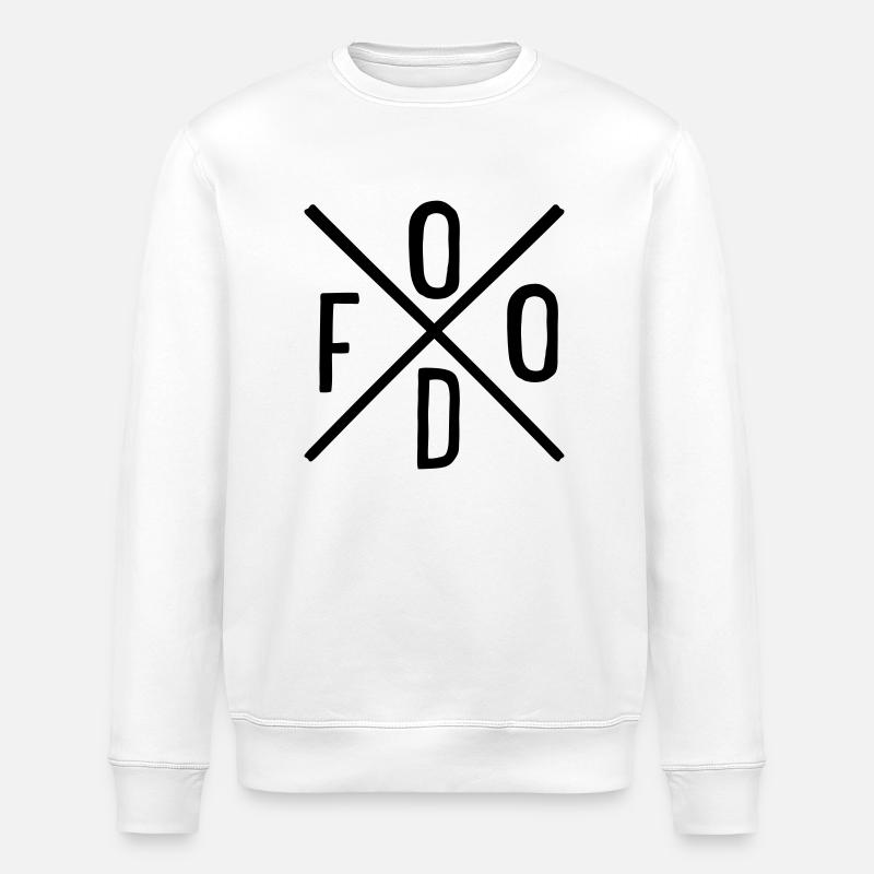 Nourriture - Sweat bio ROLLER Stanley/Stella Unisexe - blanc