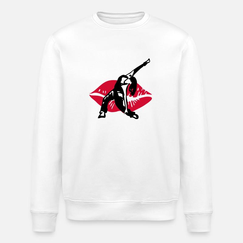 danse Lipps - Sweat bio ROLLER Stanley/Stella Unisexe - blanc