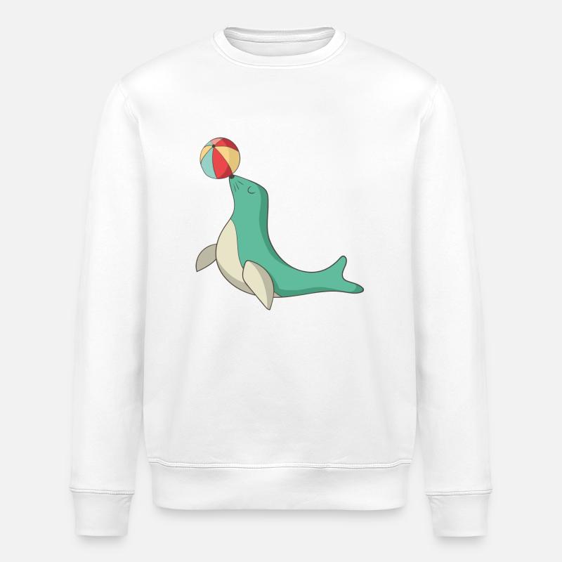 sceau - Sweat bio ROLLER Stanley/Stella Unisexe - blanc