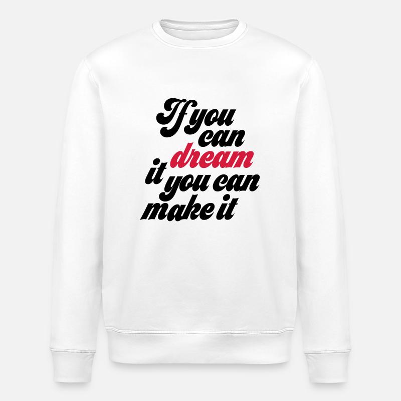 Motivation - Stanley/Stella Unisex Bio-Sweatshirt ROLLER - Weiß