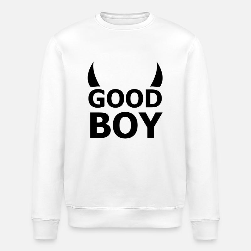 good boy - Stanley/Stella Unisex Bio-Sweatshirt ROLLER - Weiß