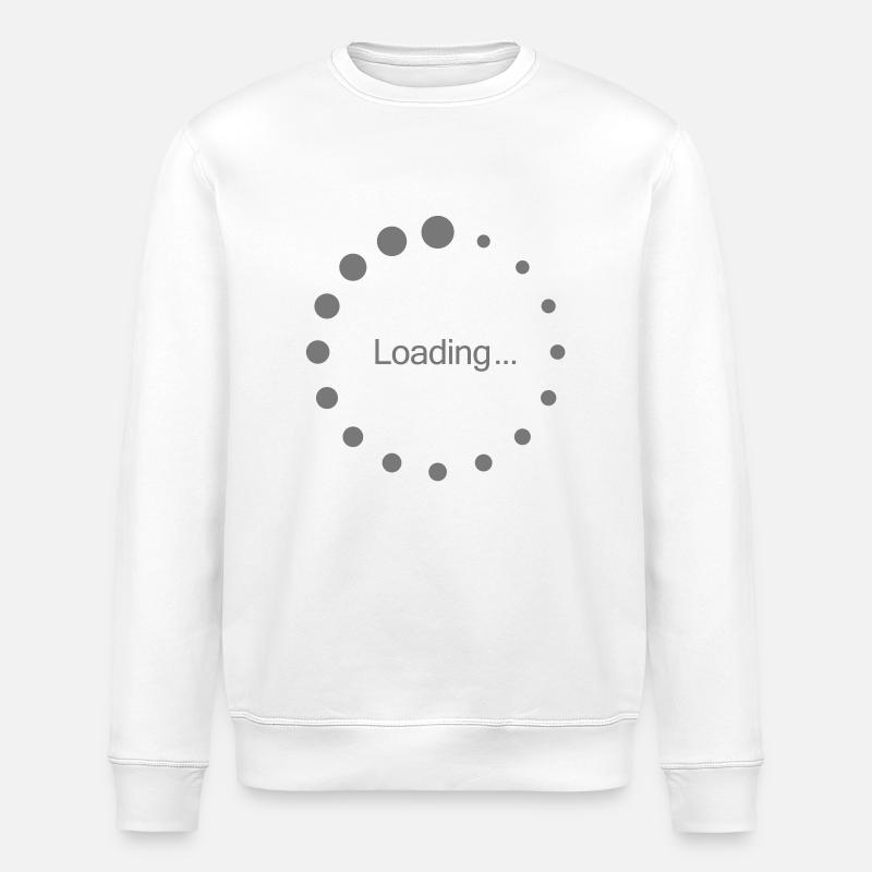 loading_circle - Stanley/Stella Unisex Bio-Sweatshirt ROLLER - Weiß