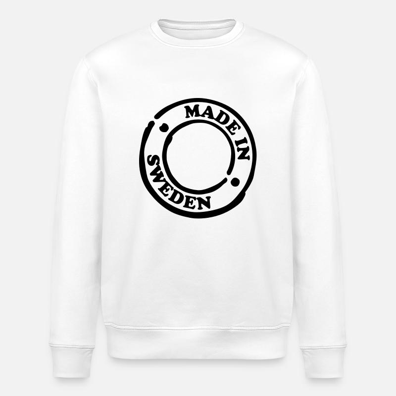 made_in_sweden__f1 - Sweat bio ROLLER Stanley/Stella Unisexe - blanc