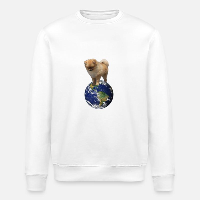 Mon monde - Sweat bio ROLLER Stanley/Stella Unisexe - blanc