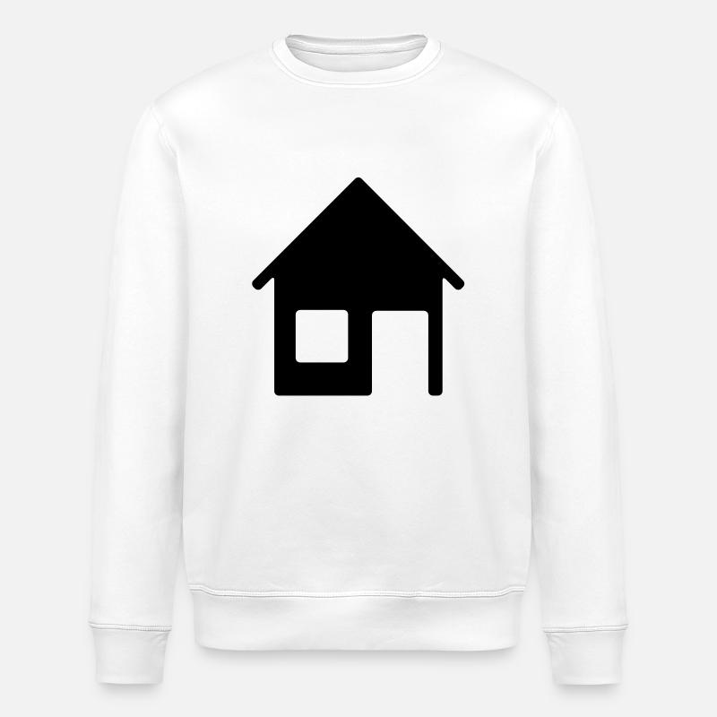 haus__f1 - Sweat bio ROLLER Stanley/Stella Unisexe - blanc