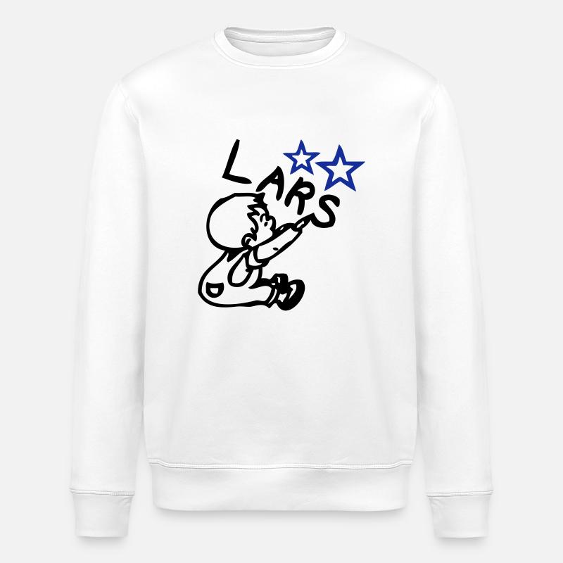 naam lars © - Stanley/Stella Unisex Bio-Sweatshirt ROLLER - Weiß