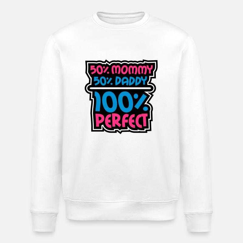 100 Procent Perfect - Sweat bio ROLLER Stanley/Stella Unisexe - blanc