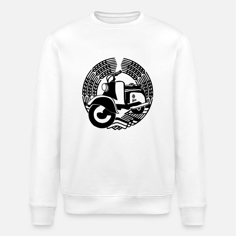 Berliner Roller - Stanley/Stella Unisex Bio-Sweatshirt ROLLER - Weiß