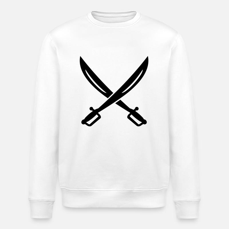 Säbel - Stanley/Stella Unisex Bio-Sweatshirt ROLLER - Weiß