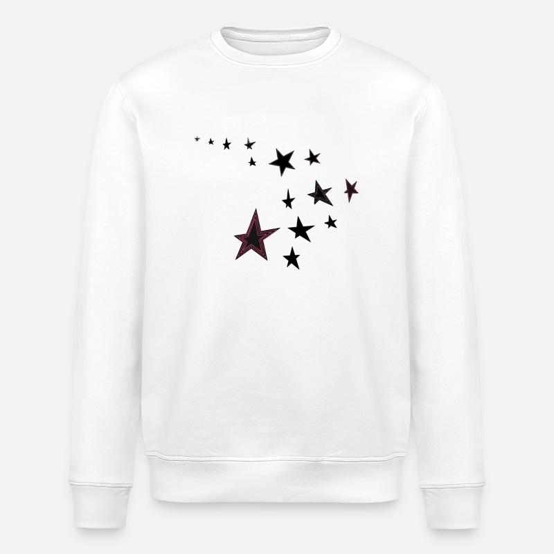 sternchen - Stanley/Stella Unisex Bio-Sweatshirt ROLLER - Weiß