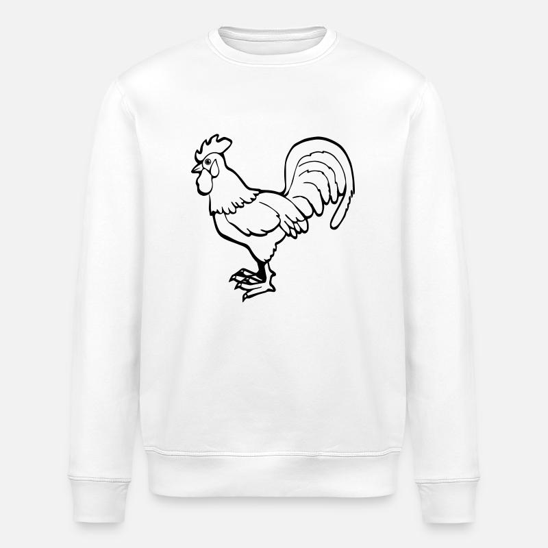 Hahn ferme - Sweat bio ROLLER Stanley/Stella Unisexe - blanc