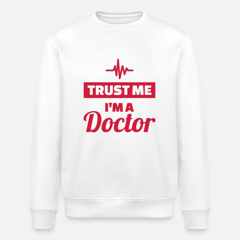 Arzt - Stanley/Stella Unisex Bio-Sweatshirt ROLLER - Weiß