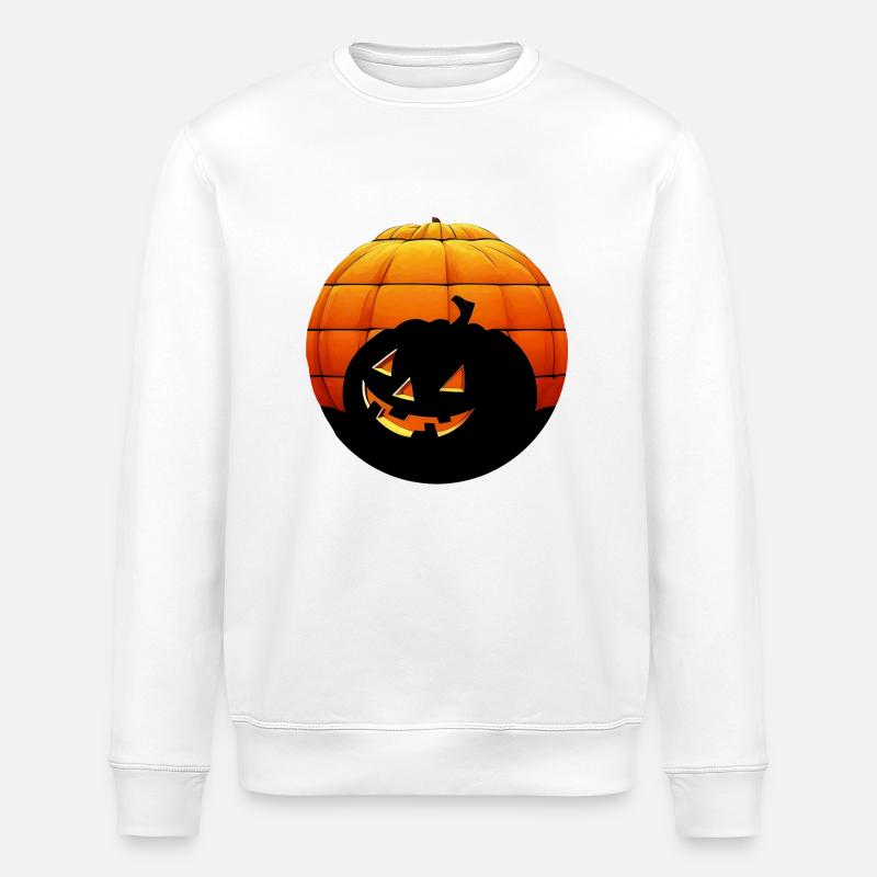 Halloween - Stanley/Stella Unisex Bio-Sweatshirt ROLLER - Weiß