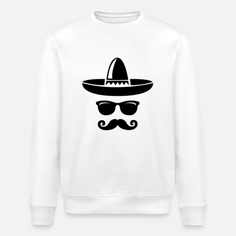mexican cool - Stanley/Stella Unisex Bio-Sweatshirt ROLLER - Weiß