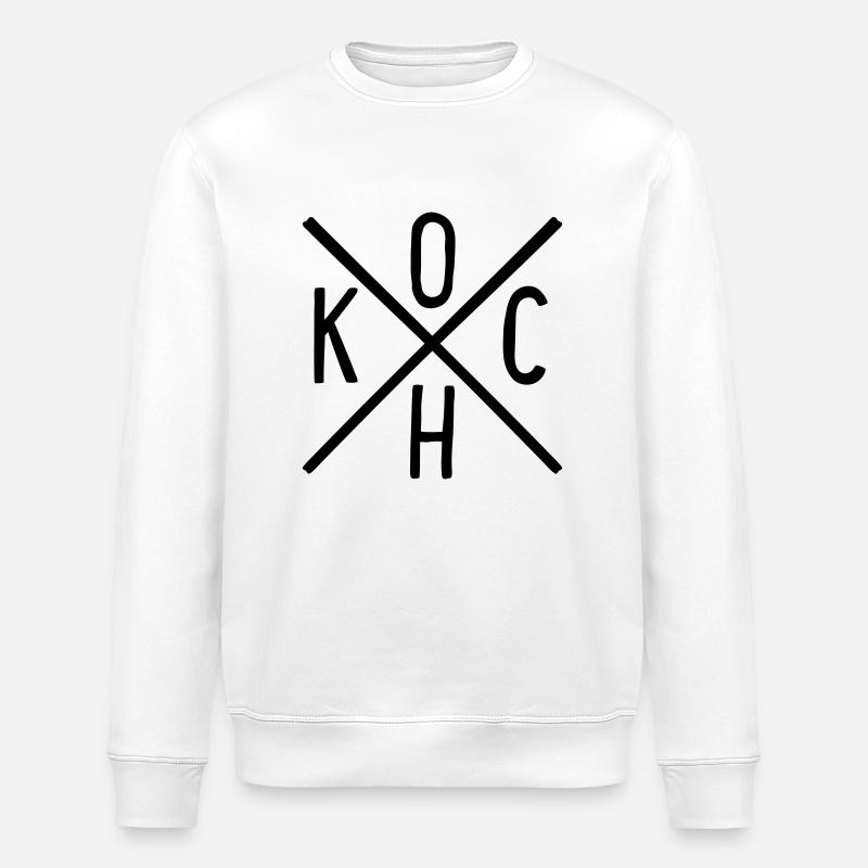 Cuire - Sweat bio ROLLER Stanley/Stella Unisexe - blanc