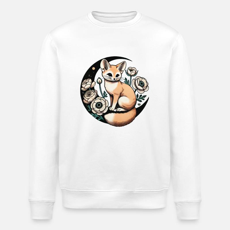 Fennek - Stanley/Stella Unisex Bio-Sweatshirt ROLLER - Weiß
