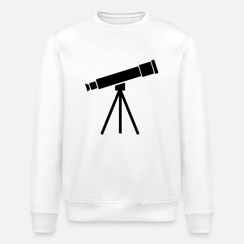 Teleskop - Stanley/Stella Unisex Bio-Sweatshirt ROLLER - Weiß