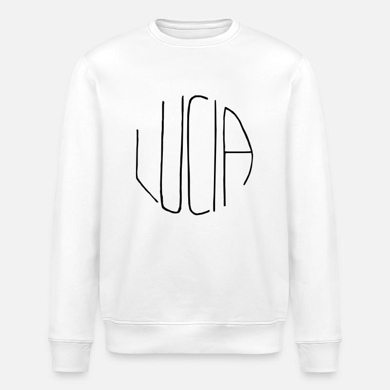 Lucia - Stanley/Stella ROLLER Unisex Organic Sweatshirt - white