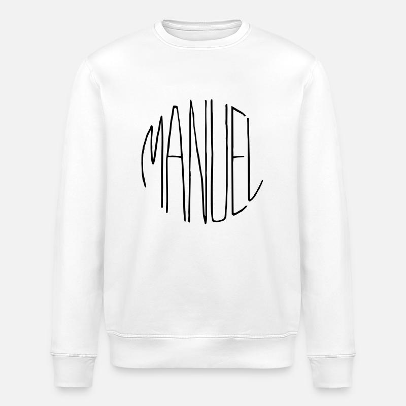 Manuel - Stanley/Stella Unisex Bio-Sweatshirt ROLLER - Weiß