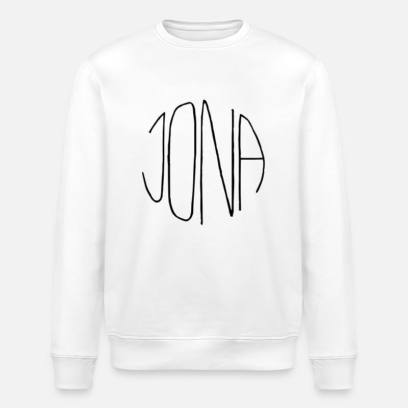 Jonah - Stanley/Stella ROLLER Unisex Organic Sweatshirt - white