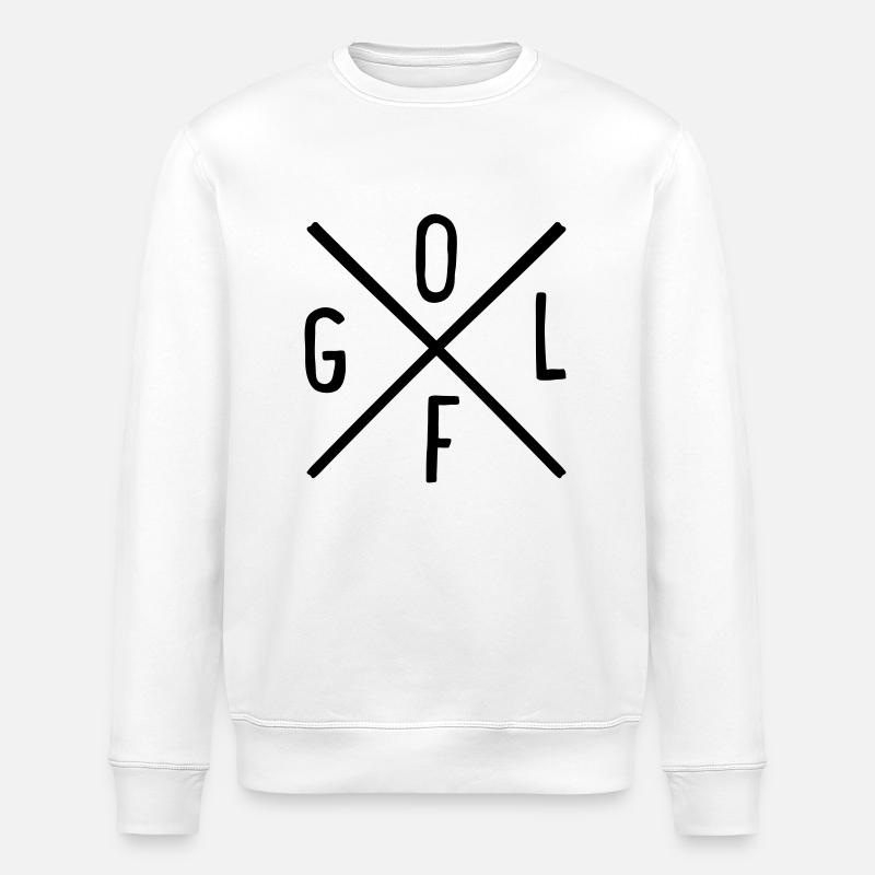 Golfe - Sweat bio ROLLER Stanley/Stella Unisexe - blanc