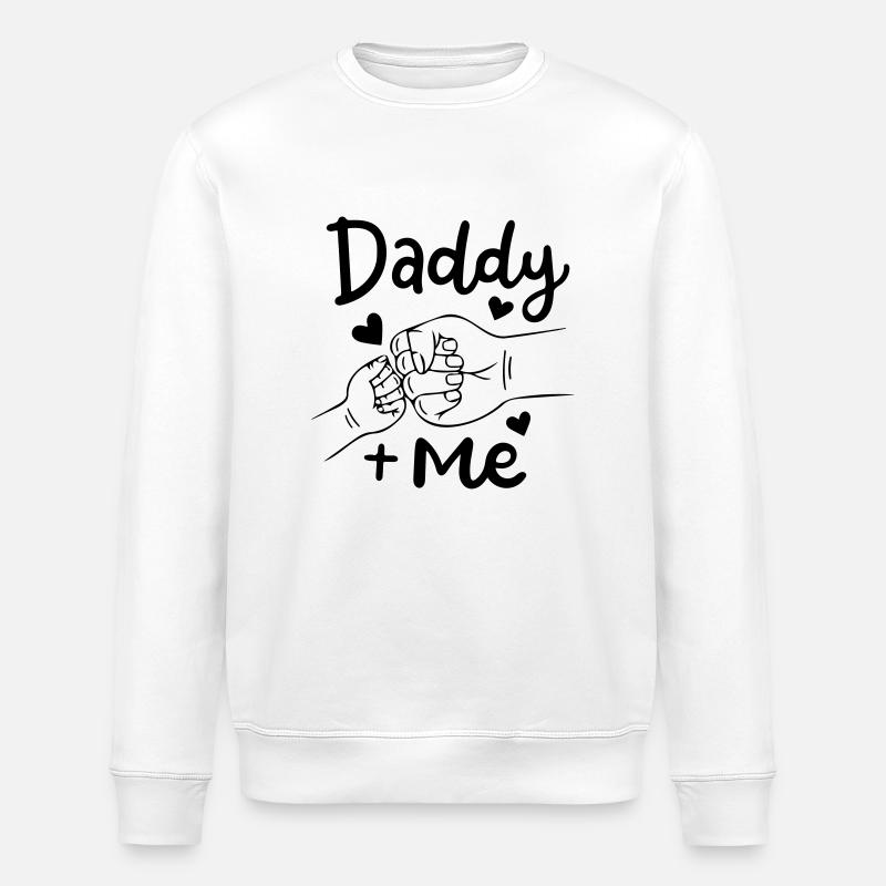 papa moi - Sweat bio ROLLER Stanley/Stella Unisexe - blanc